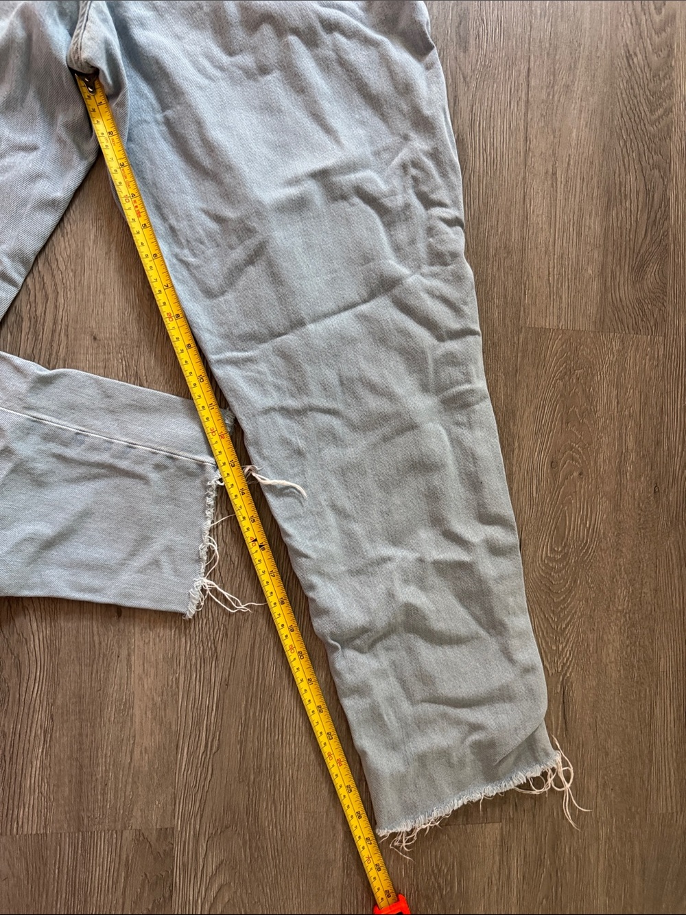 Universal Thread Light Blue Distressed Boyfriend Jeans - Picture 10 of 12